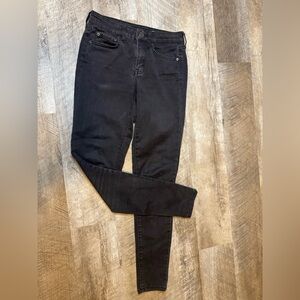 Aeropostale size 0 high waisted black jeggings